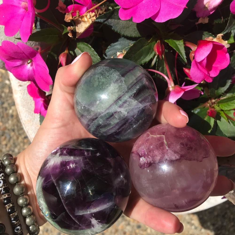 Crystals! Read caption